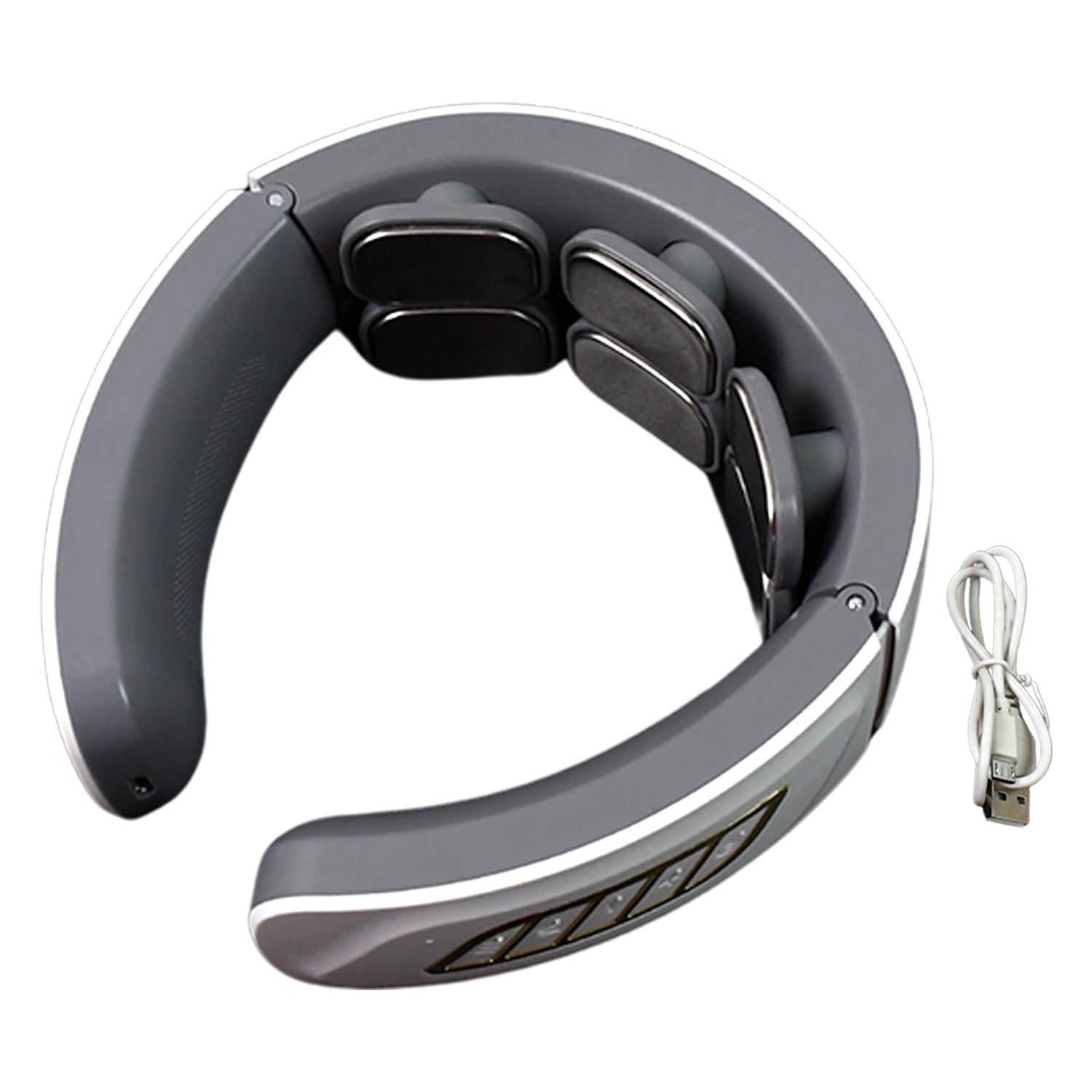 6 Heads Smart Electric Neck and Back Pulse Massager Wireless (1 Pc) 6 Heads Smart Electric Neck and Back Pulse Massager Wireless (1 Pc)